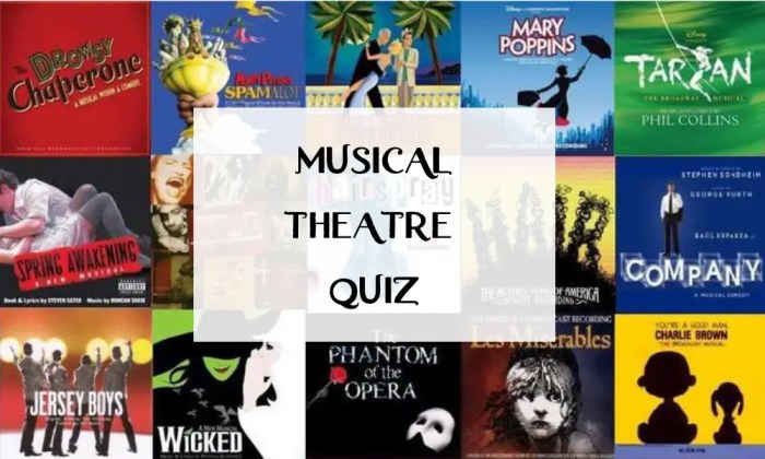 Musicals trivia questions and answers