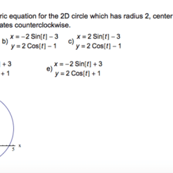 Unit 7 polar and parametric equations answers