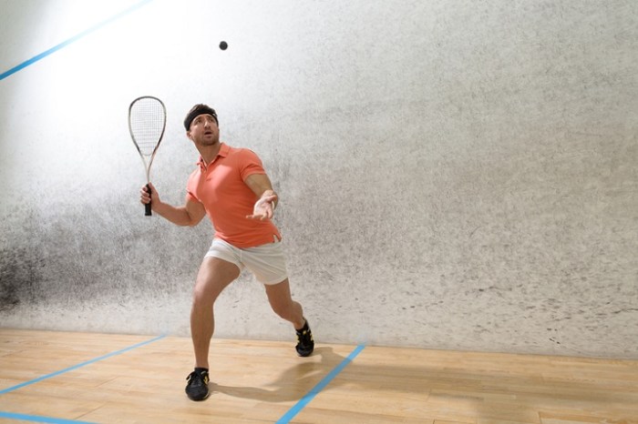 Lucille is teaching kendra how to play racquetball